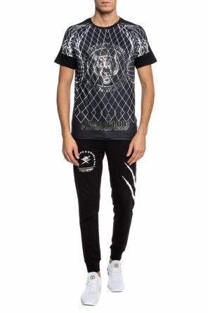 Patterned t-shirt with tiger motif, zdjęcie 2 Patterned t-shirt with tiger motif od Plein Sport